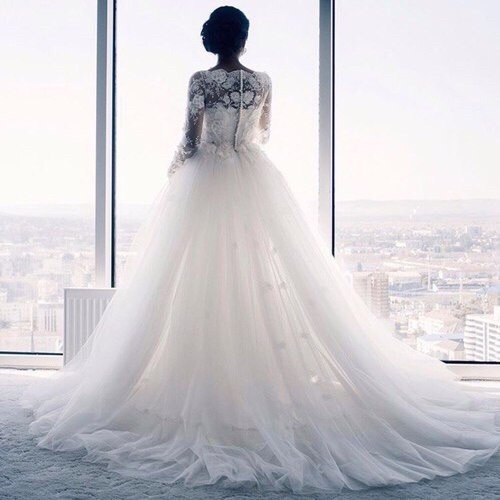 view, white, dress and Dream