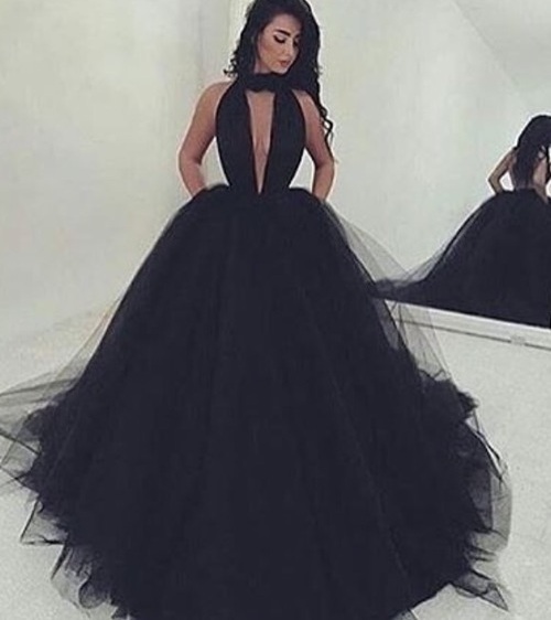 dress, black dress, gorgeous and big dress