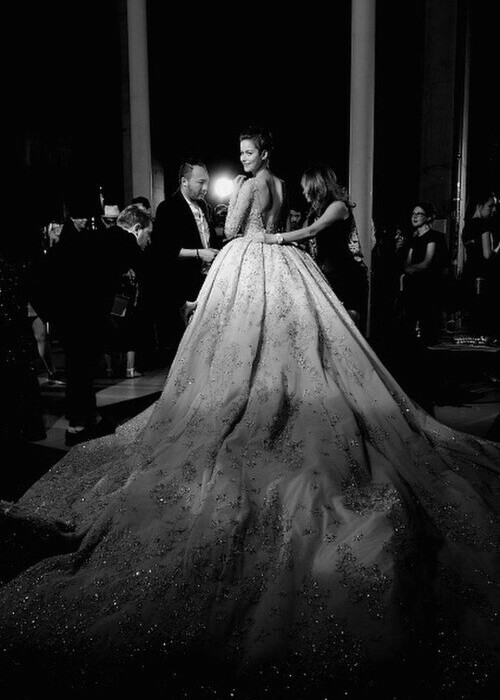 haute couture, dress, fashion and runway