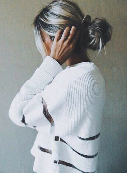 bun, curly and classic
