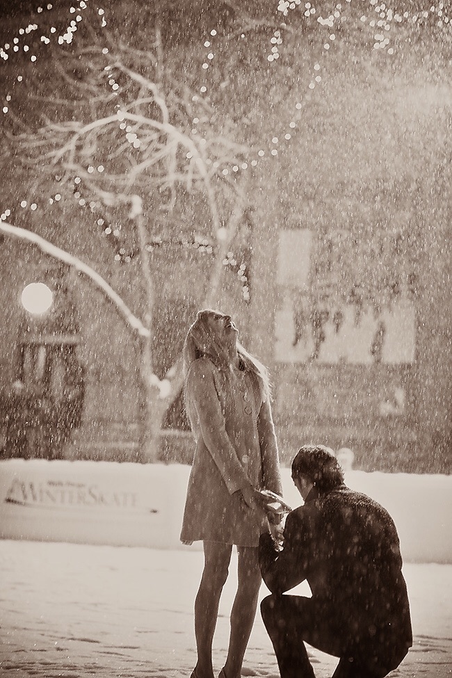 winter, ring, cute and snow