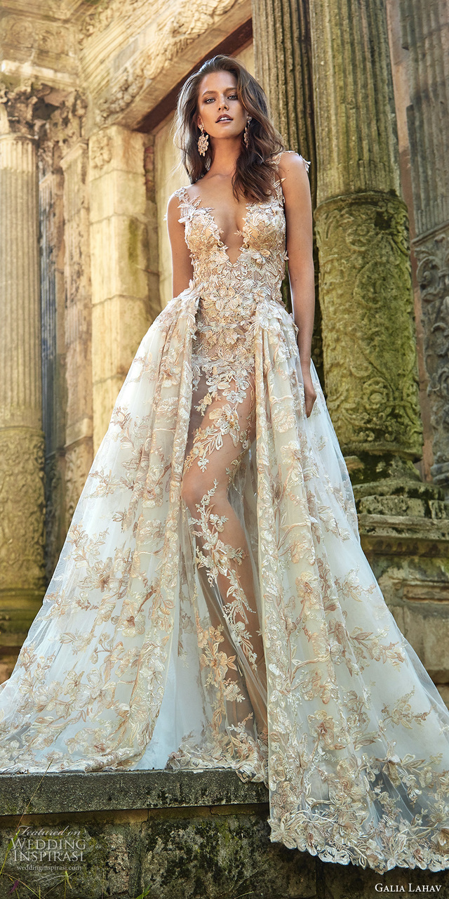 wedding dress and galia lahav