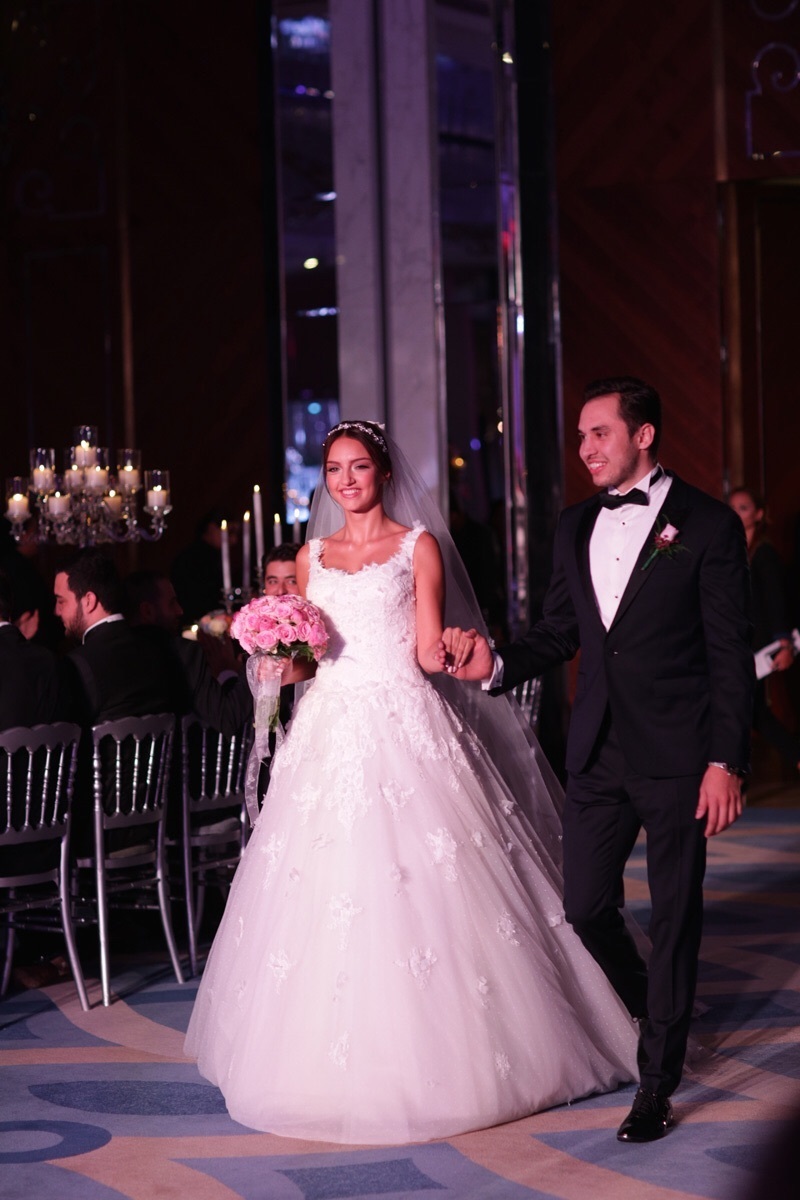beautiful, couple, wedding dress and happy