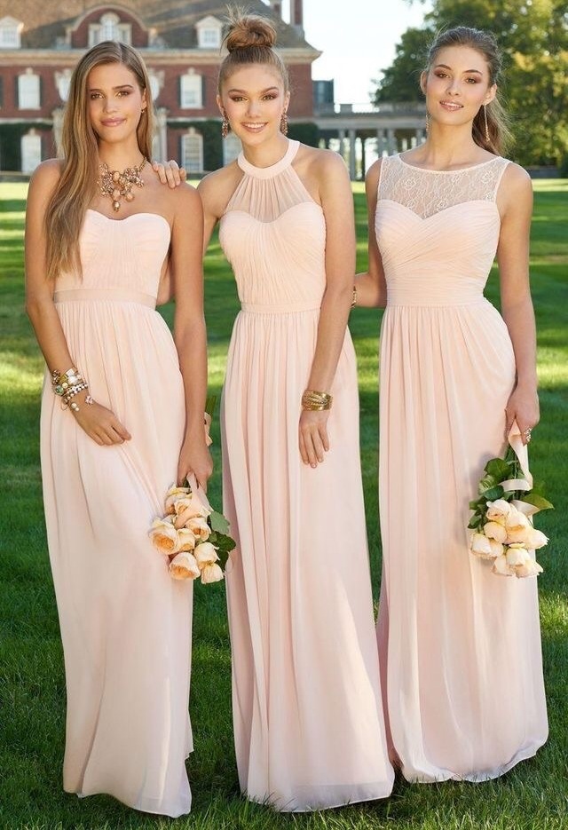gorgeous, cute, bridesmaids and dress