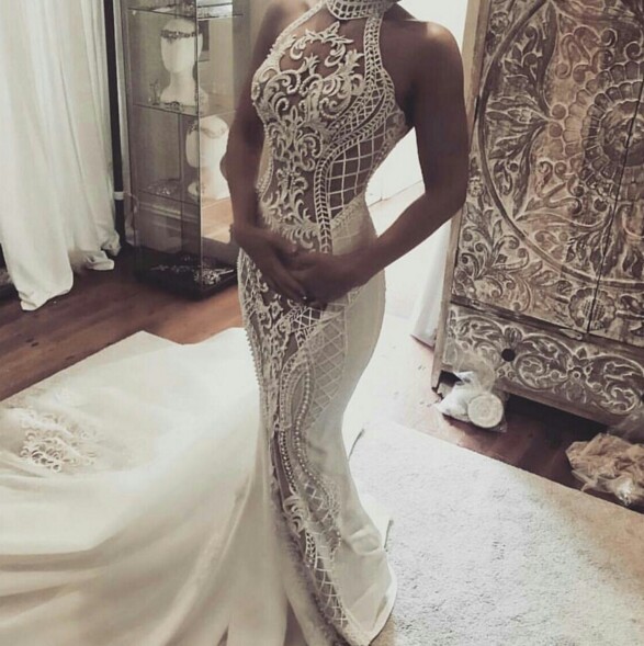 luxury, white, weddingdress and fashion