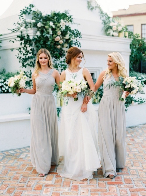 bridesmaid, tumblr, dress and flowers