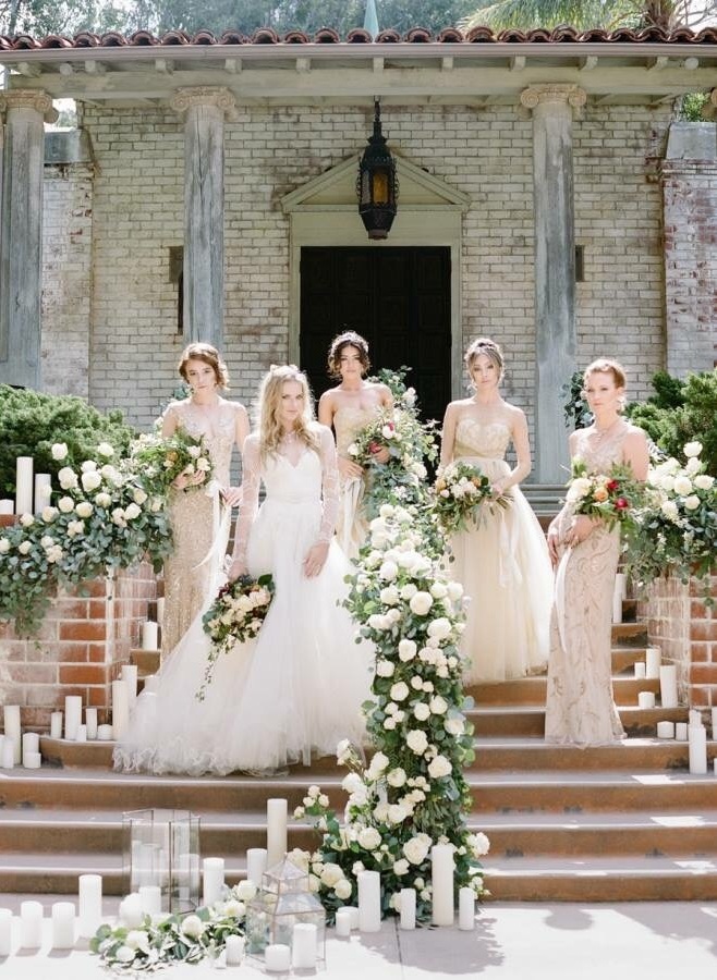 event, flower, bridesmaids and decor