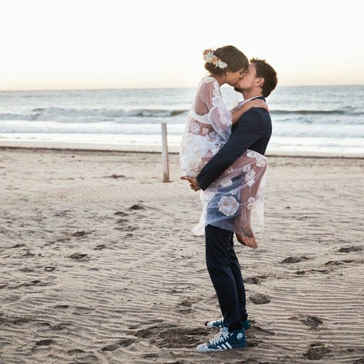 wedding dress, love, nicolas vazquez and couple