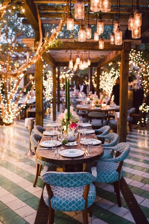 party, dinner, decor and celebration