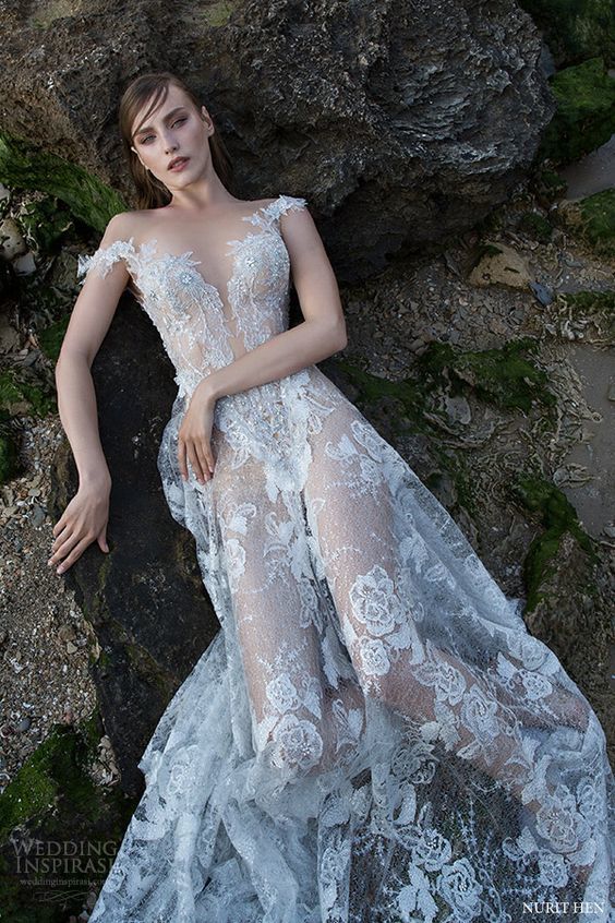 wedding dress, chic, beauty and white