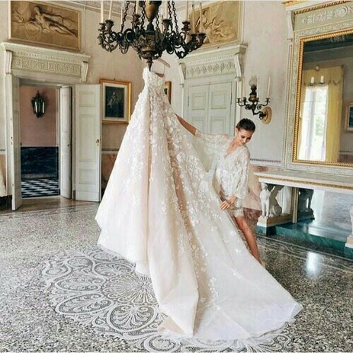 bride, dress and white