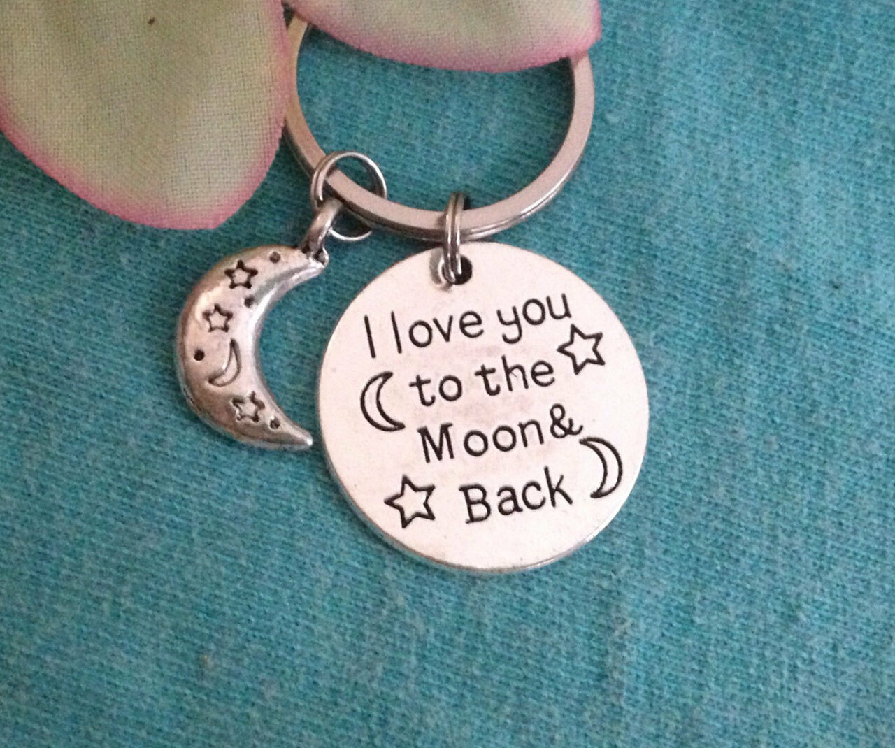 word charm, zipper pull, inspirational and etsy