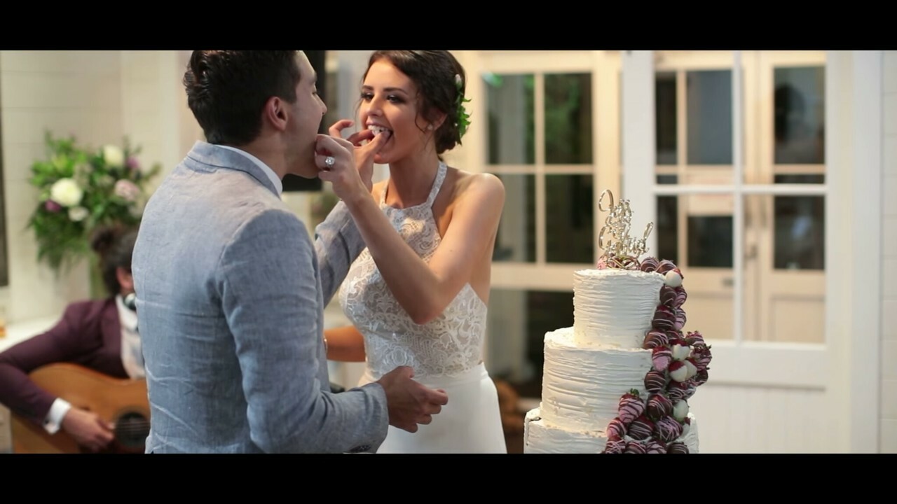 jess conte, cake and gabriel conte