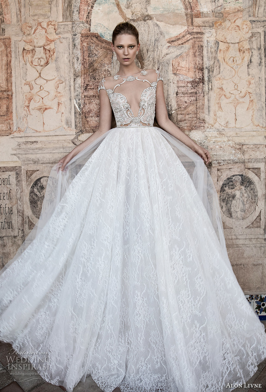 alon livne and wedding dress