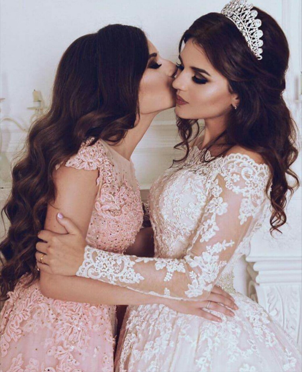 dress, sister, fashion and mariage