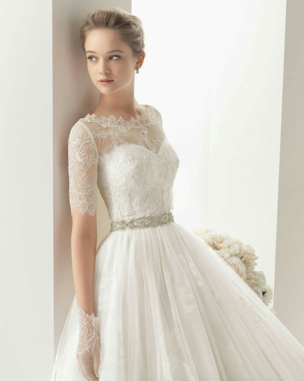 wedding dress white
