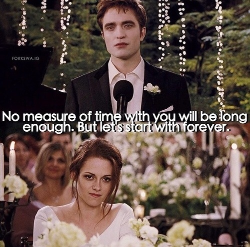quote, bella cullen, wedding speech and love