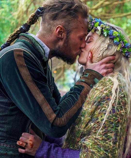 vikings, ubbe and margrethe