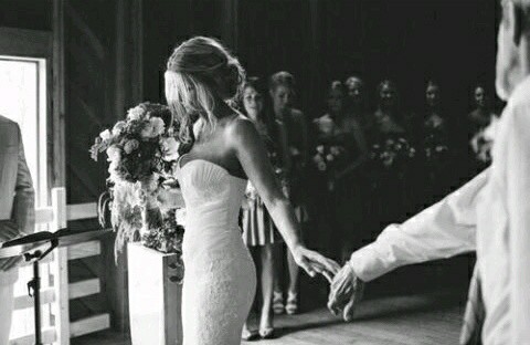 dress, love and bride