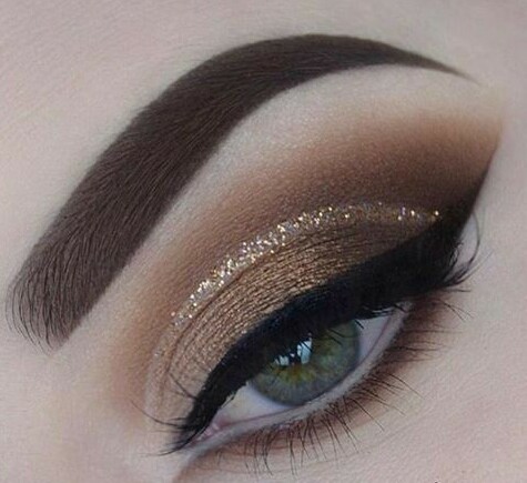 eyeliner, kat von d and eyebrows