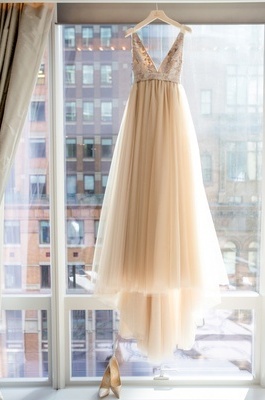v neck dress, wedding dress and beige wedding dress