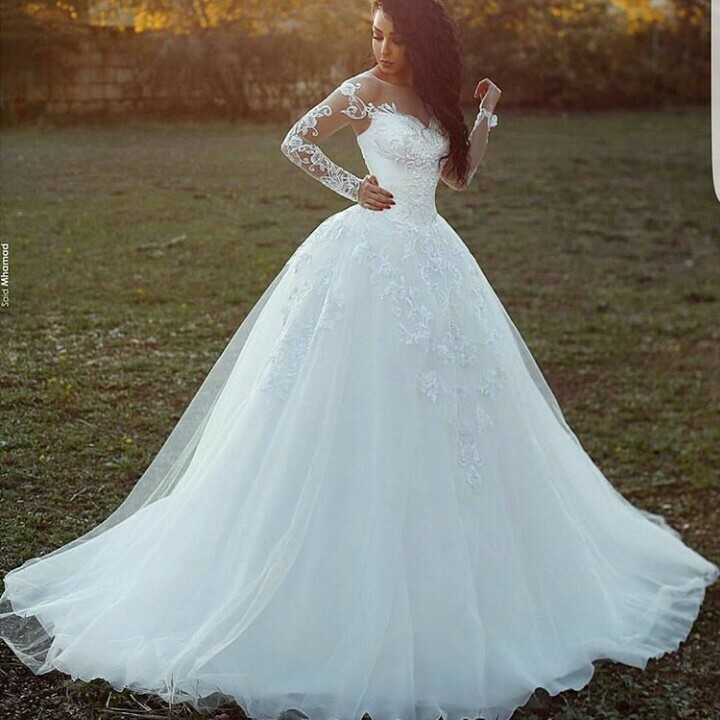 weddingdress, big, dress and beautifull
