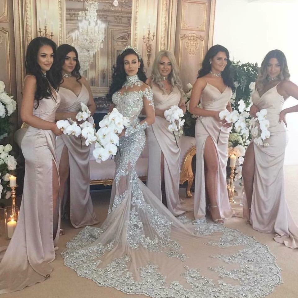 orchid and bride