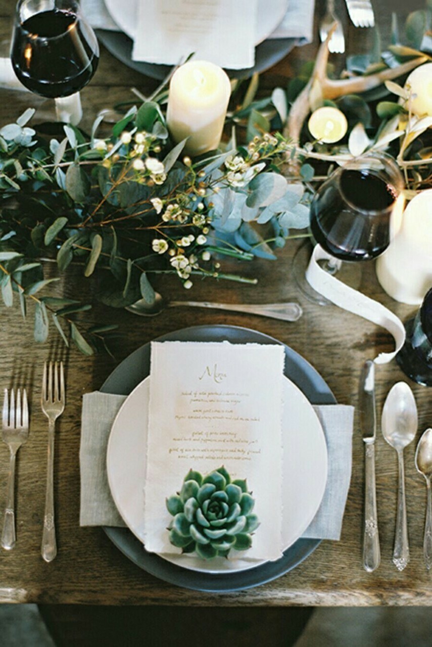 succulents, cactus, wine and wedding theme