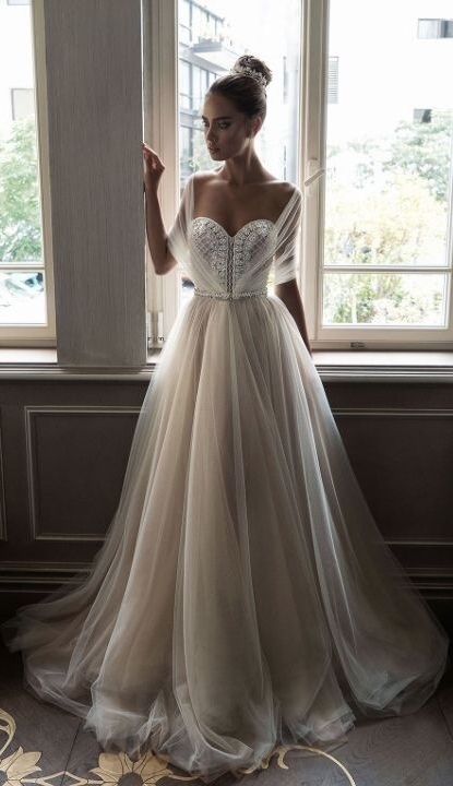 wedding dress, beauty and fashion