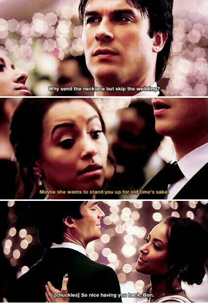 june wedding, friendship and the vampire diaries