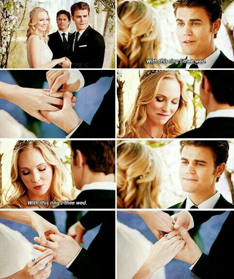 mystic falls, june wedding, vampires and couples