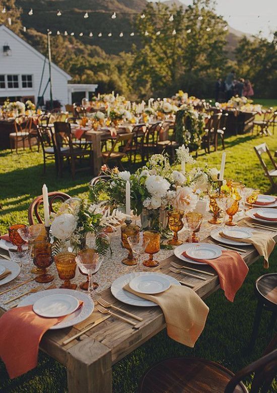 gathering, food, photography and decoration