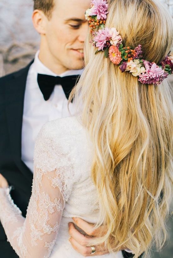 dress, couple, hair and love