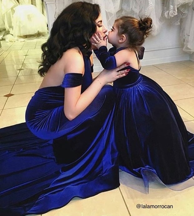 dress, family, cute and girl