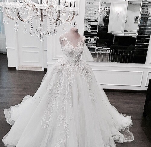 luxury, dress, woman and fashion