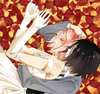 anime couples, sasuke uchiha and naruto