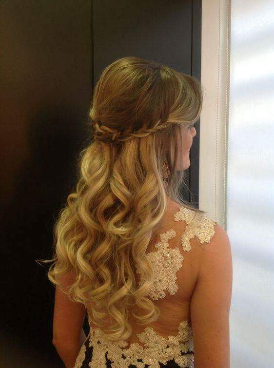 wedding hair, hair, curls and hairstyles