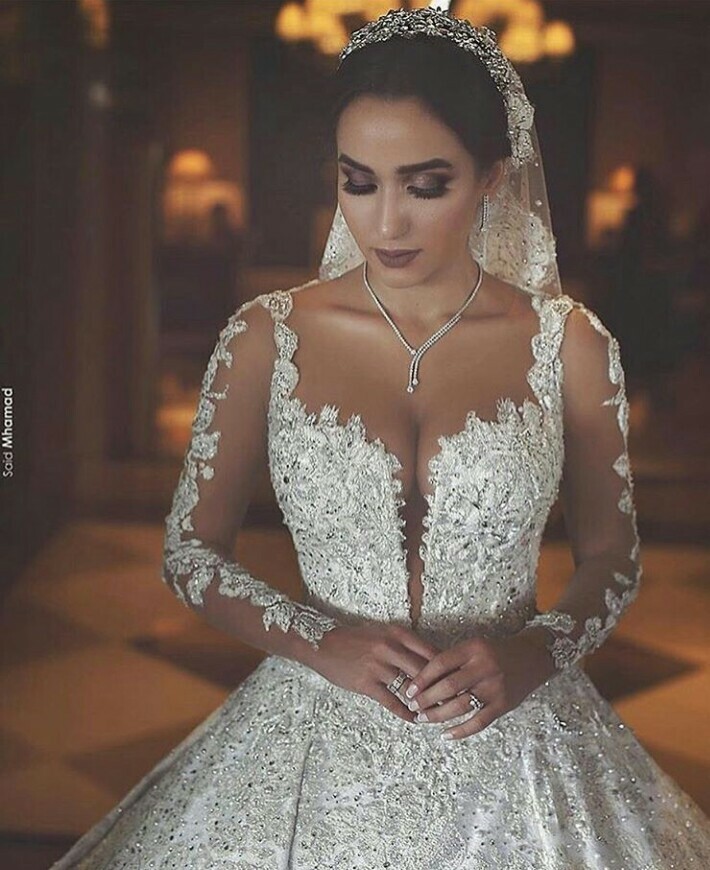 beauty, adorable, weddingdress and couple