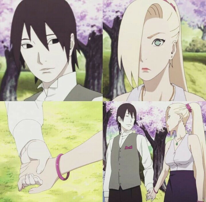sai, couple, ino yamanaka and fin