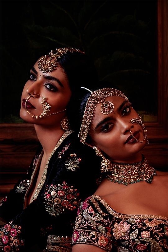 jewelry, bride, saree and gold