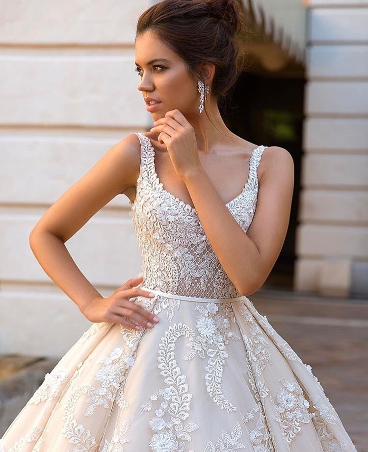 bride, beauty, gown and glam