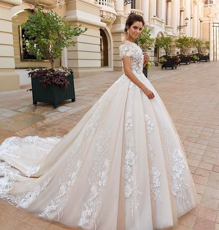 fashion, glam, weddinggown and gown