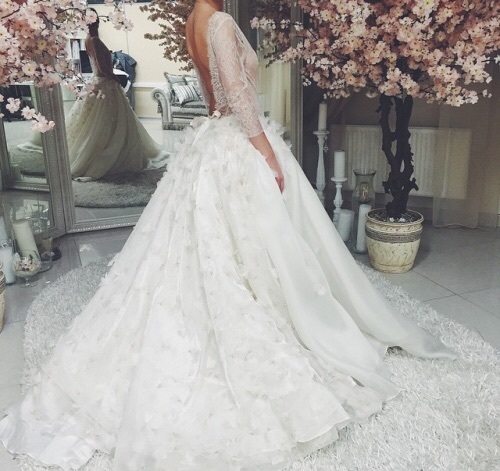 wedding dress, design, white and flowers