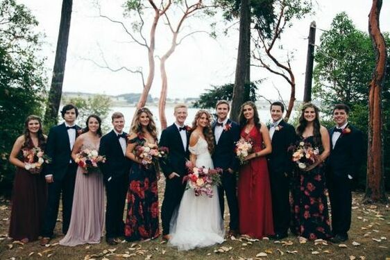 couple, marry me and dress