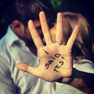 proposal, couple and love