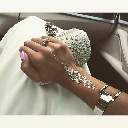 ring, henna, body and dots