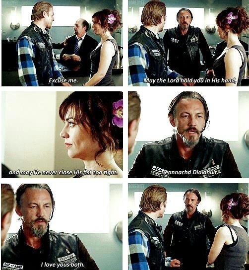 jax teller, tara knowles, sons of anarchy and samcro