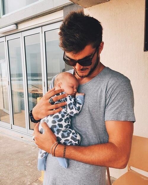 handsome, babys, baby and boyfriend goals