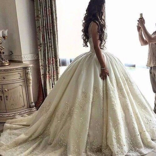 princess, beauty, bridal gown and girly