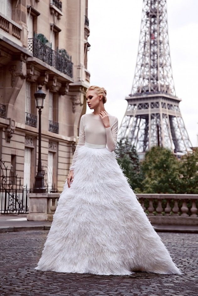 Couture, bridal, wedding dress and paris